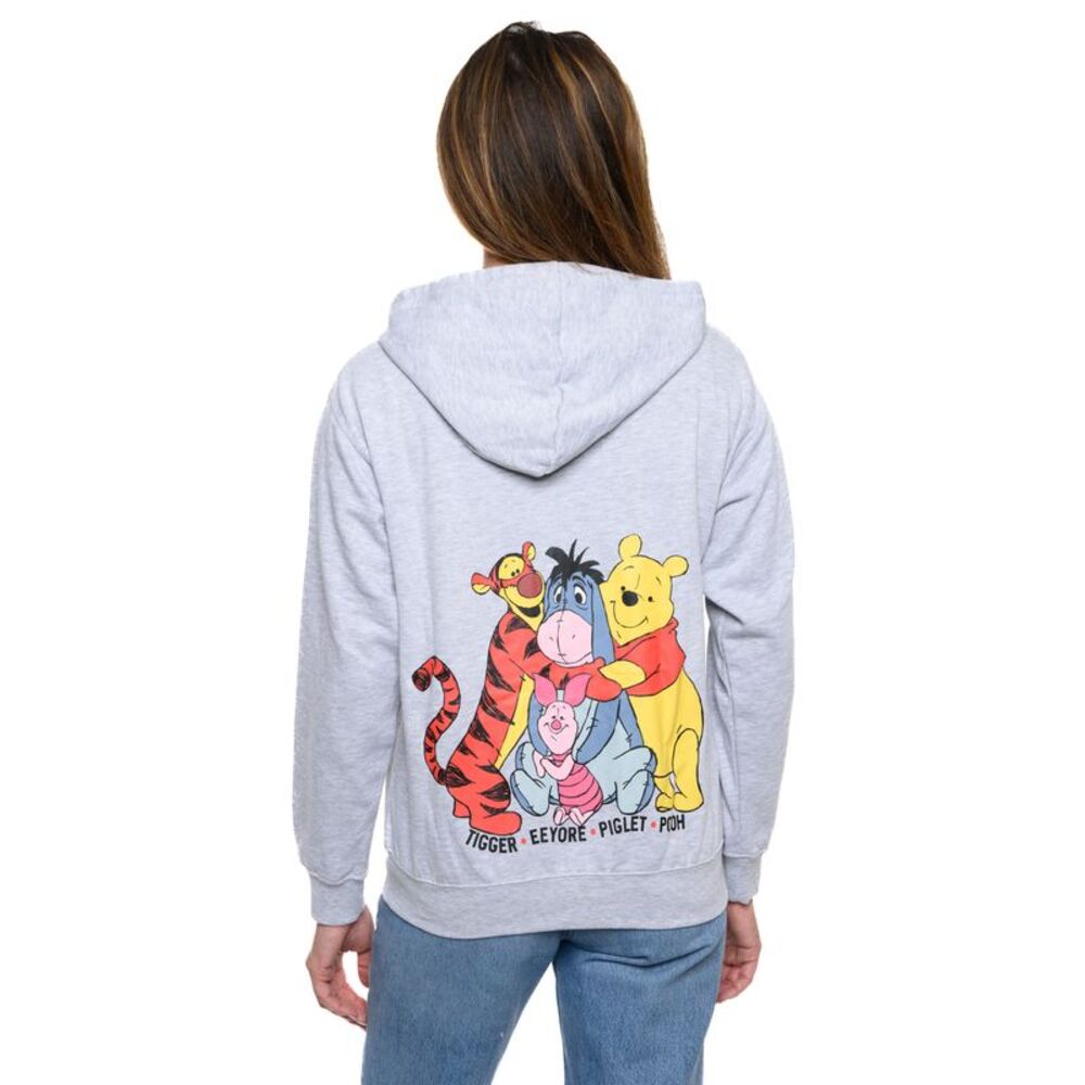 Disney Womens and Women's Plus Eeyore Winnie The Pooh Tigger Hoodie Sweatshirt